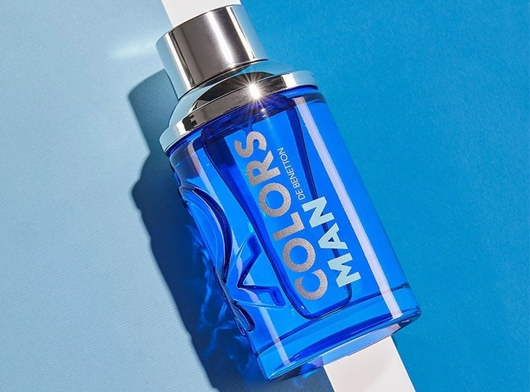 PERFUME BENETTON COLORS BLUE HOMBRE EDT 60 ML - 3