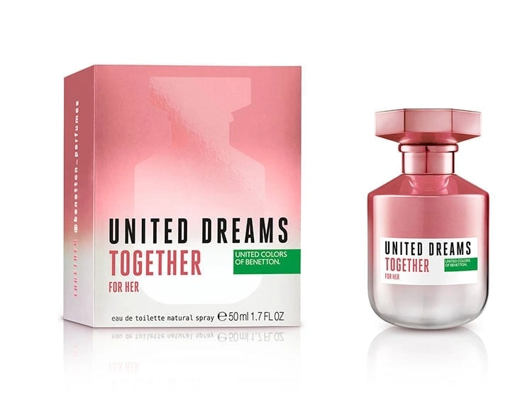 PERFUME BENETTON DREAMS TOGETHER MUJER EDT 50 ML - 1