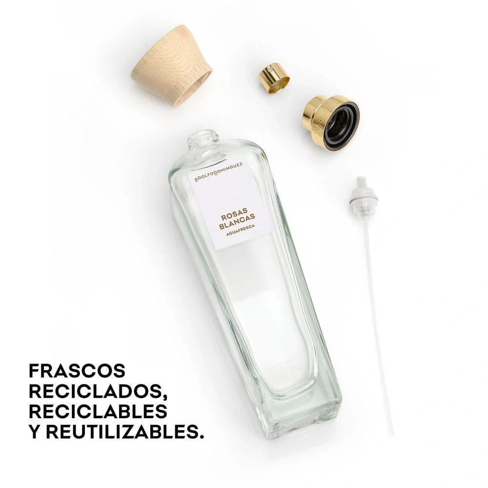 PERFUME ADOLFO DOMINGUEZ AGUA FRESCA DE ROSAS BLANCAS MUJER EDT 120 ML - 3