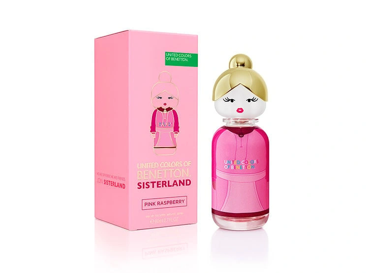 PERFUME BENETTON SISTERLAND PINK RASPBERRY MUJER EDT 80 ML - 1