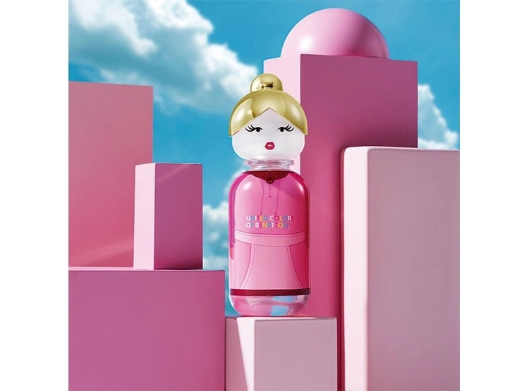 PERFUME BENETTON SISTERLAND PINK RASPBERRY MUJER EDT 80 ML - 5