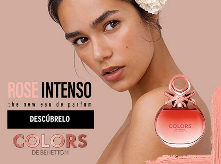 PERFUME BENETTON ROSE INTENSO MUJER EDP 50 ML - 5