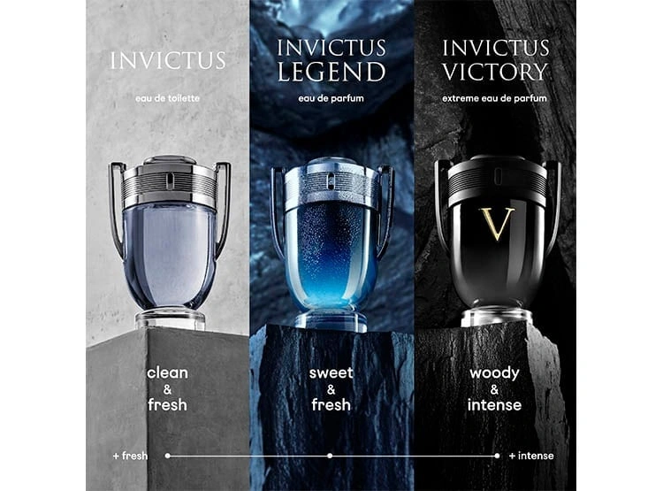 PERFUME RABANNE INVICTUS VICTORY INTENSE HOMBRE EDP 100ML - 6