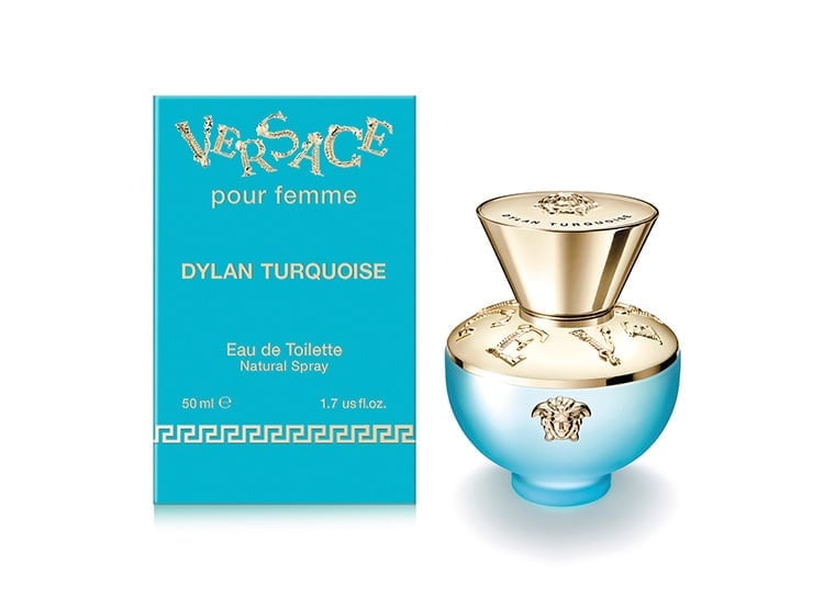 PERFUME VERSACE DYLAN TURQUOISE MUJER EDT 50ML - 1