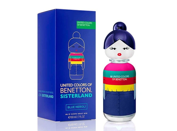 PERFUME BENETTON SISTERLAND BLUE NEROLI MUJER EDT 80 ML - 1