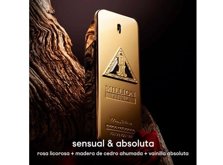 PERFUME RABANNE 1 MILLION ELIXIR INTENSE PARA HOMBRE 50 ML - 4