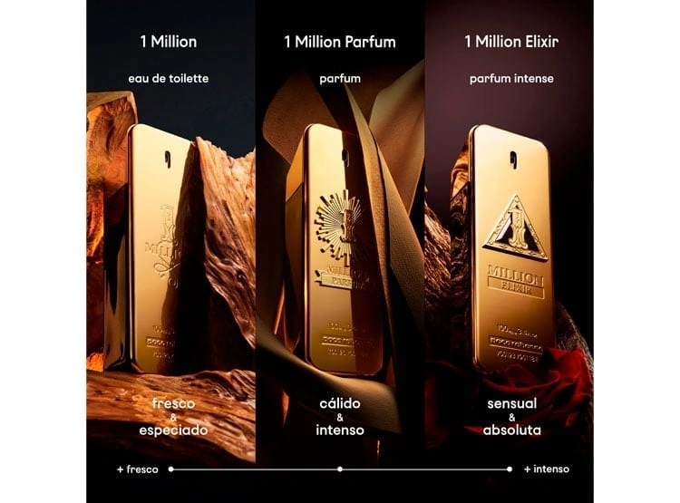 PERFUME RABANNE 1 MILLION ELIXIR INTENSE PARA HOMBRE 50 ML - 6