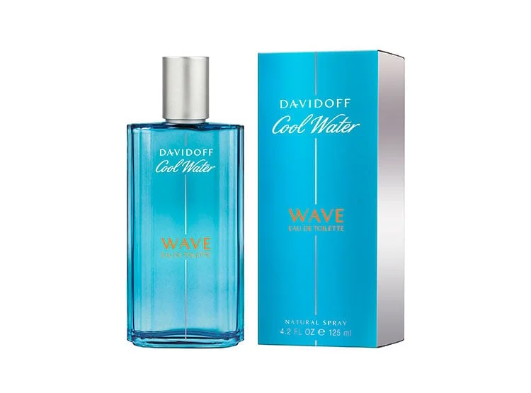FRAGANCIA DAVIDOFF COOL WATER WAVE MAN HOMBRE EDT 125 ML - 1