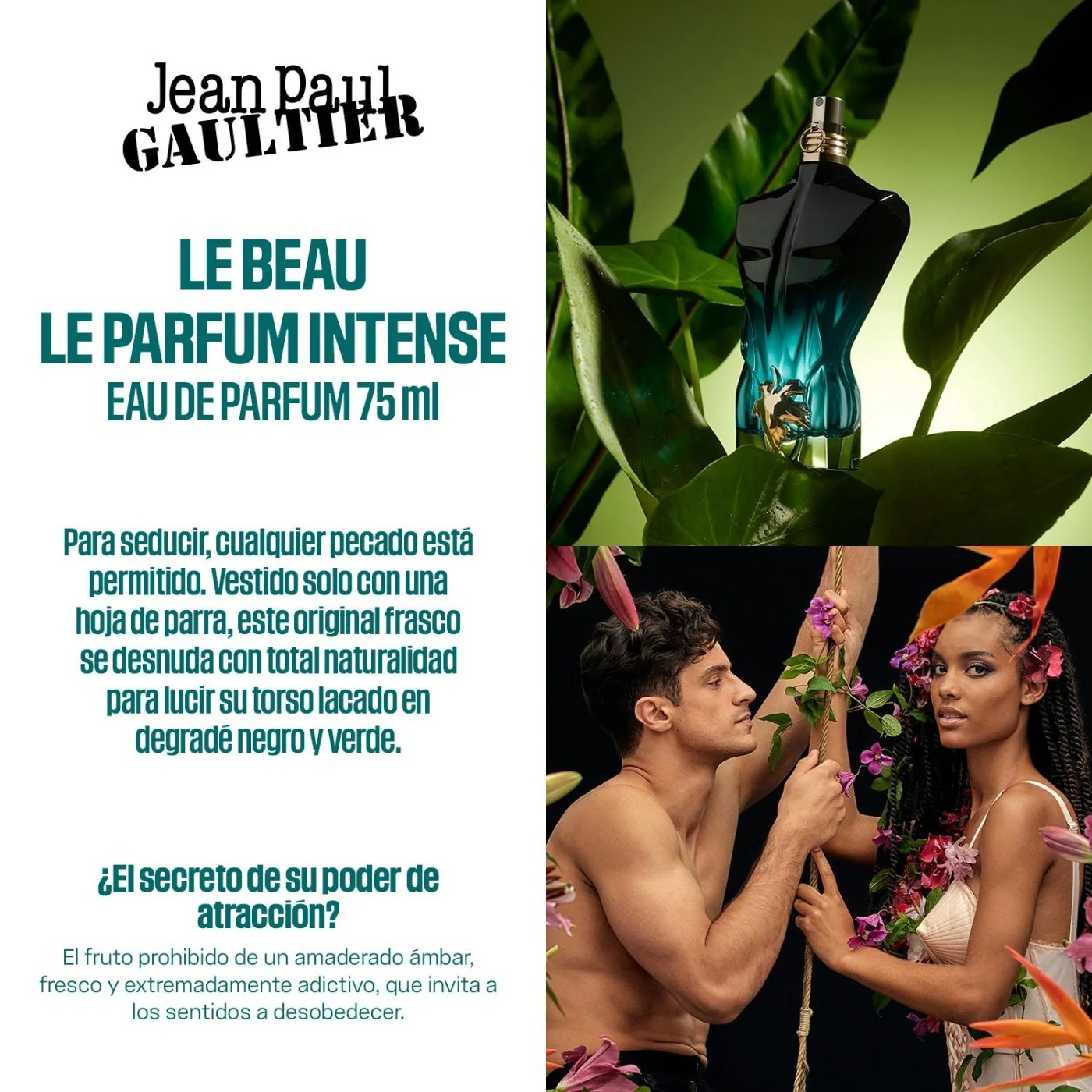 PERFUME JEAN PAUL GAULTIER LE BEAU HOMBRE EDP 75 ML - 7