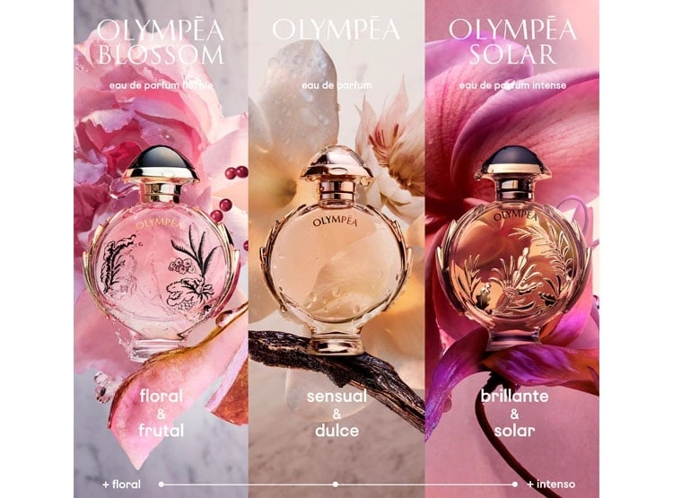 PERFUME RABANNE OLYMPEA MUJER EDP 30 ML - 3