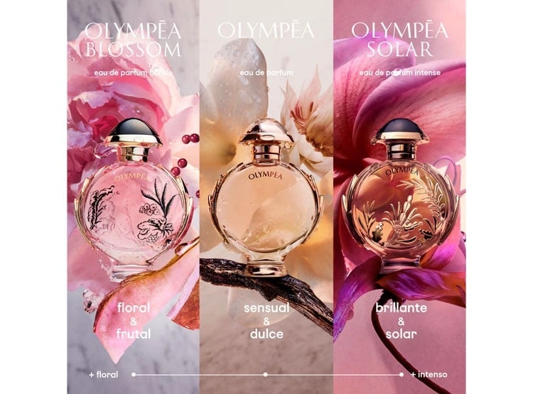 PERFUME RABANNE OLYMPEA MUJER EDP 80 ML - 3