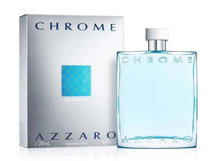 PERFUME AZZARO CHROME HOMBRE EDT 200 ML - 1