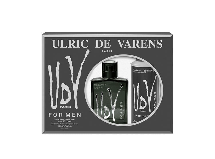 SET PERFUME ULRIC DE VARENS HOMBRE EDT 100 ML + DEO 200 ML - 1
