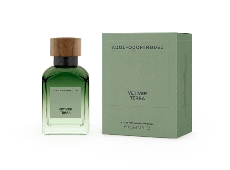 PERFUME ADOLFO DOMINGUEZ VETIVER TERRA HOMBRE EDP 120 ML - 3