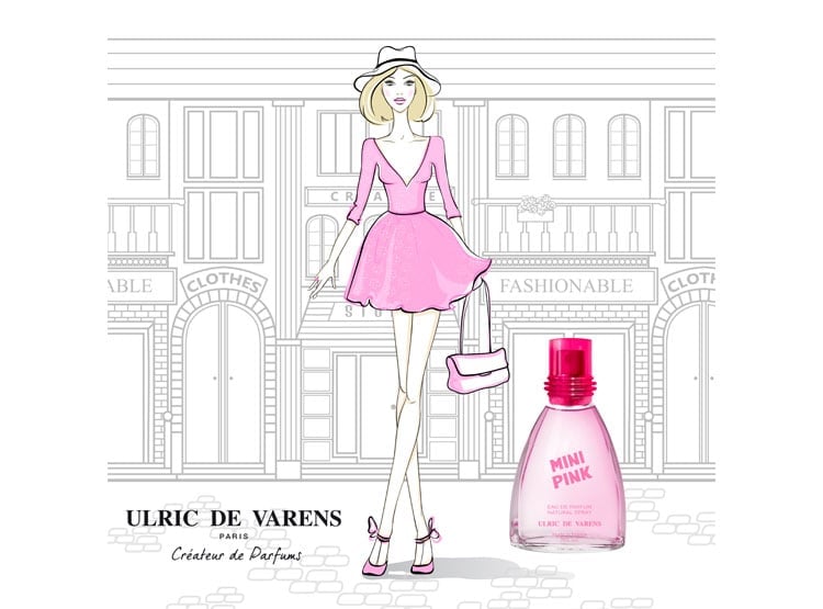 PERFUME ULRIC DE VARENS MINI PINK MUJER EAU DE PARFUM 25 ML - 3