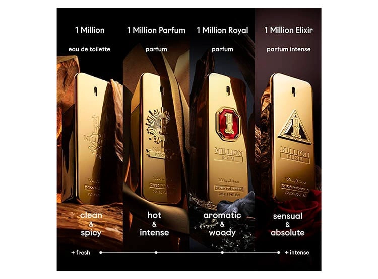 PERFUME RABANNE 1 MILLION ROYAL HOMBRE EDP 50 ML - 3