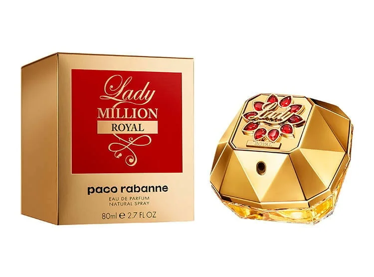 PERFUME RABANNE LADY MILLION ROYAL MUJER EDP 80 ML - 1