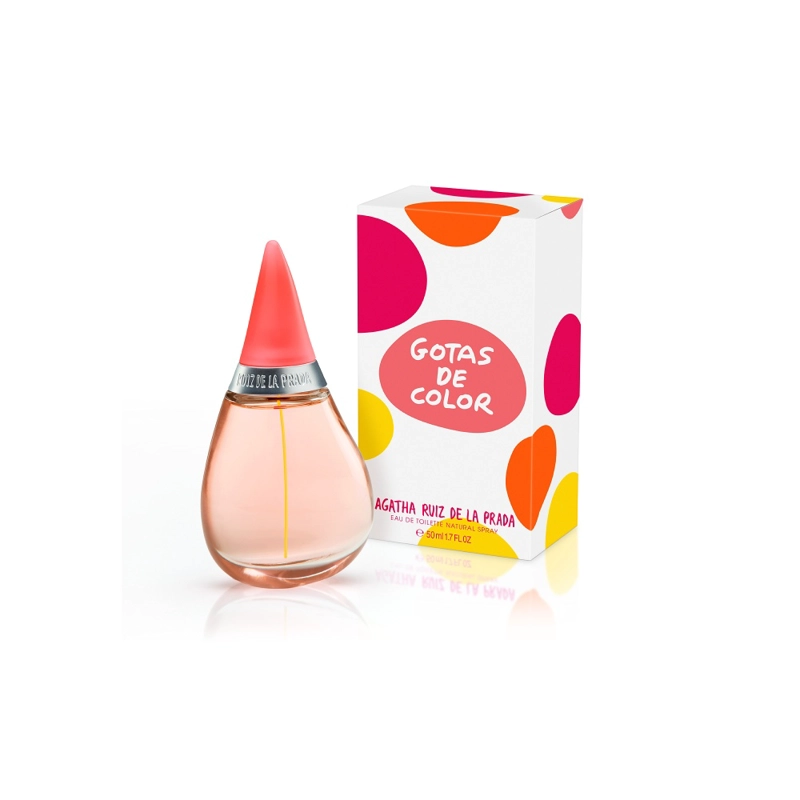 PERFUME AGATHA RUIZ DE LA PRADA GOTAS DE COLOR MUJER EDT 50 ML - 1