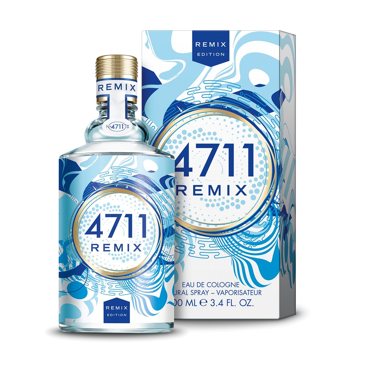 COLONIA 4711 REMIX  SPARKLING ISLAND UNISEX EDC 100 ML - 1