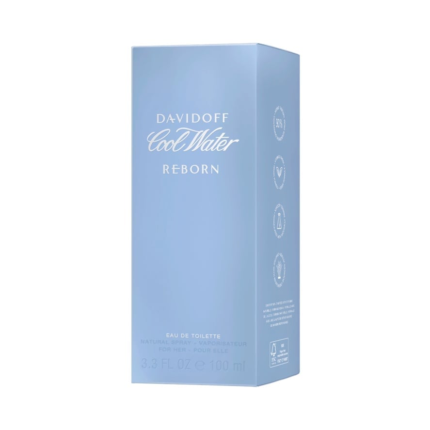 PERFUME DAVIDOFF COOL WATER REBORN MUJER EDT 100 ML - 3