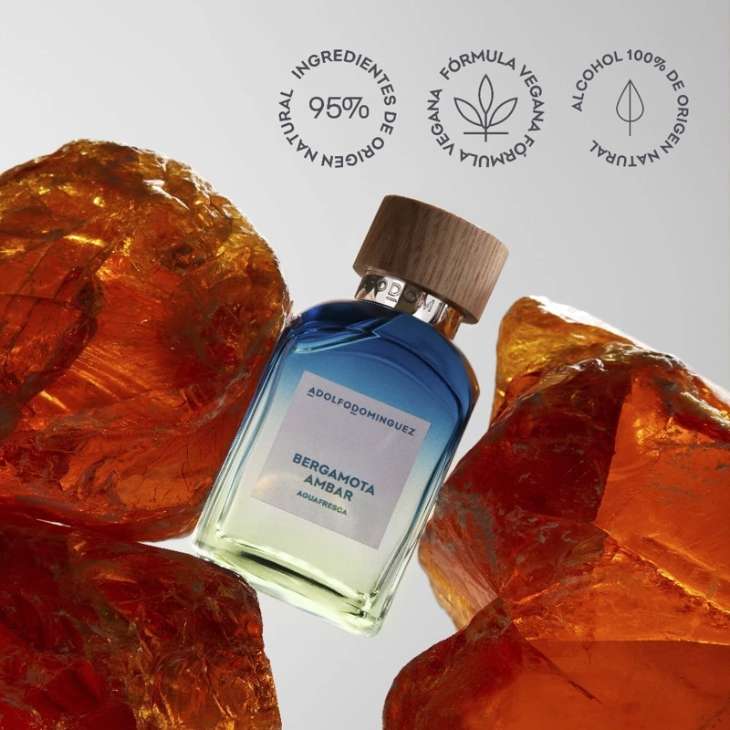 PERFUME ADOLFO DOMINGUEZ BERGAMOTA ÁMBAR HOMBRE EDT 120 ML - 3