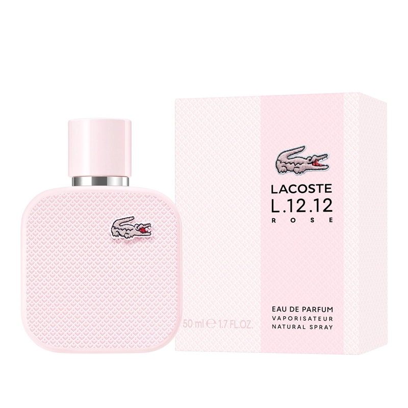 PERFUME LACOSTE L.12.12 ROSE MUJER EDP 50 ML - 1