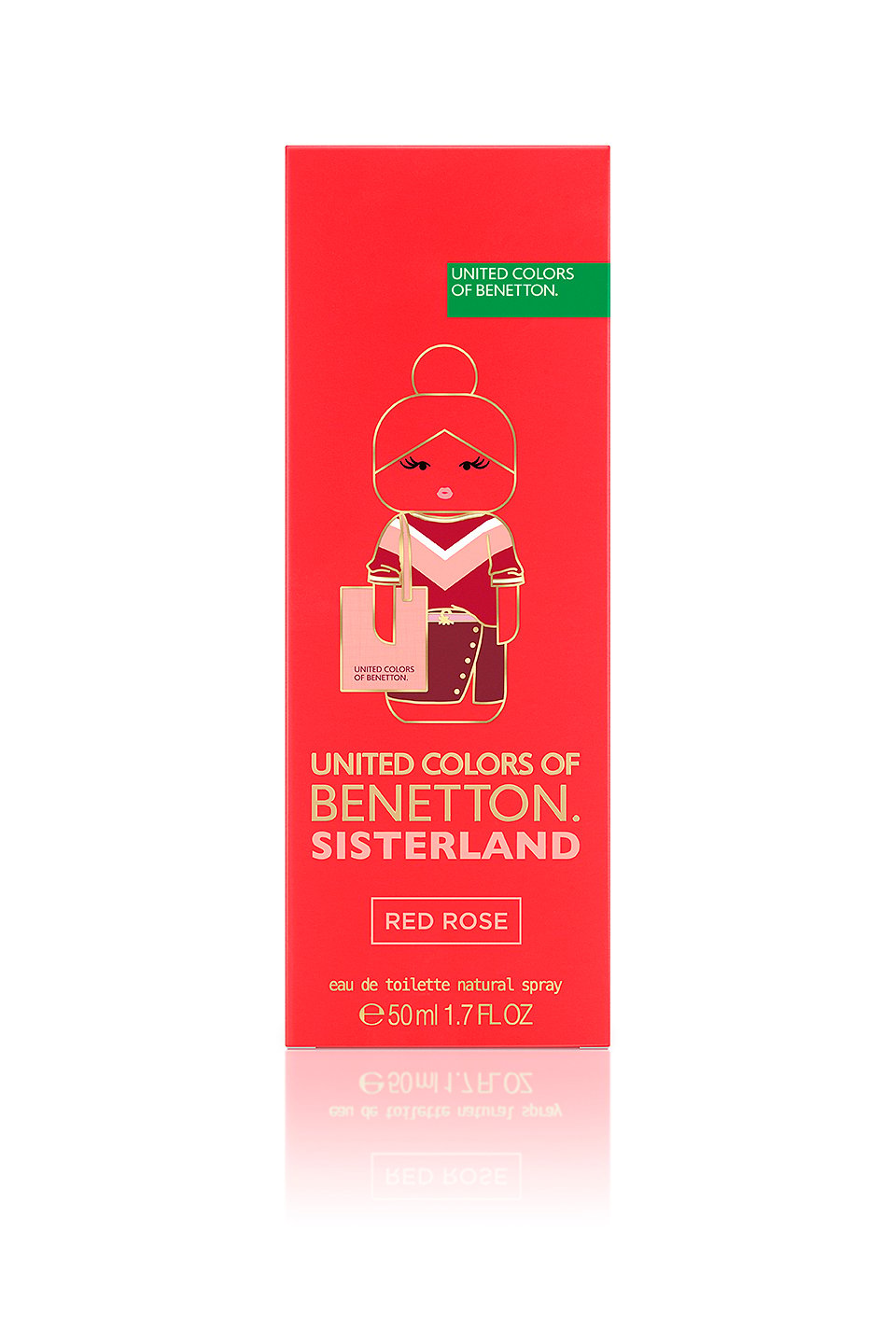 PERFUME BENETTON SISTERLAND RED ROSE EDT MUJER 50 ML - 3