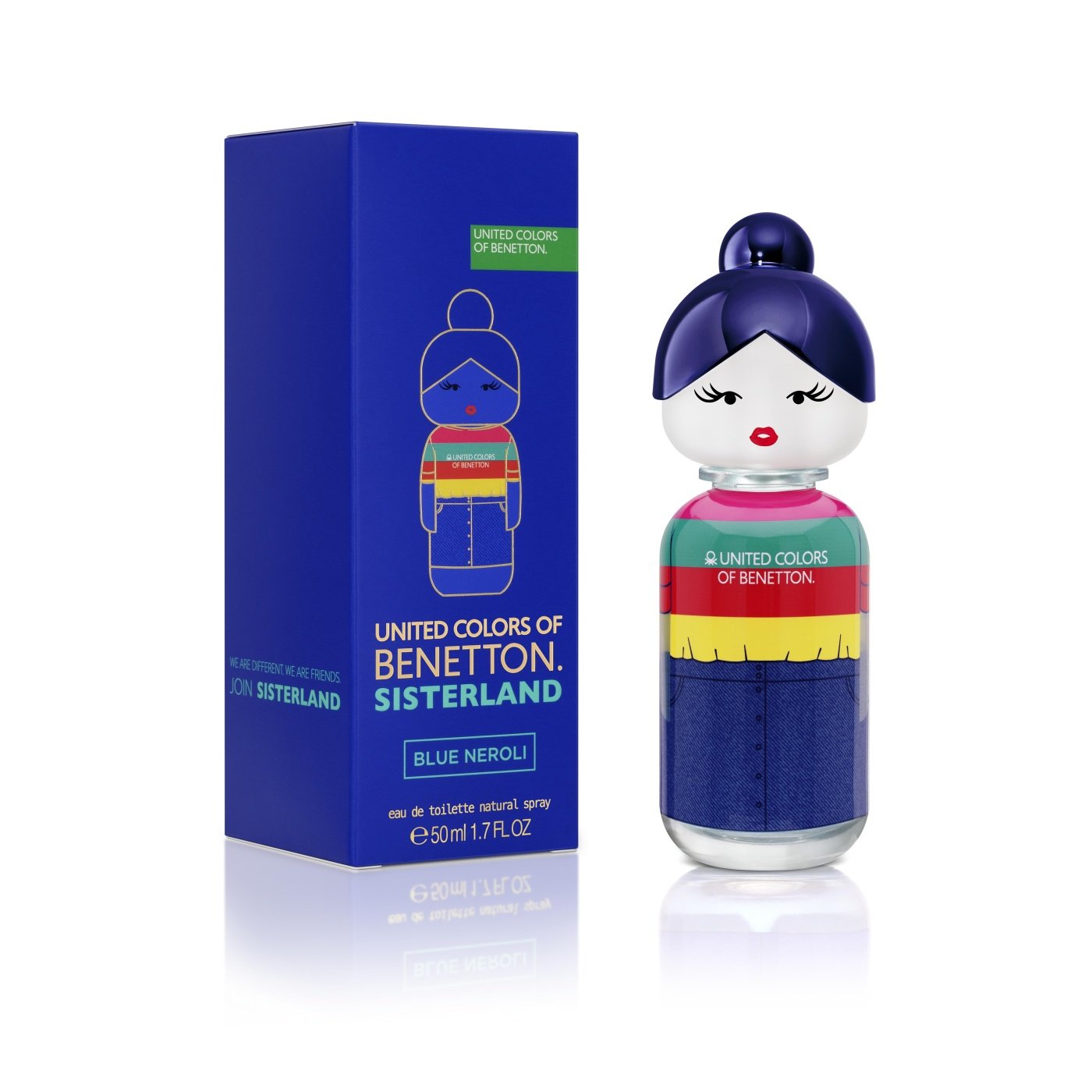 PERFUME BENETTON SISTERLAND BLUE NEROLI EDT MUJER 50 ML - 1