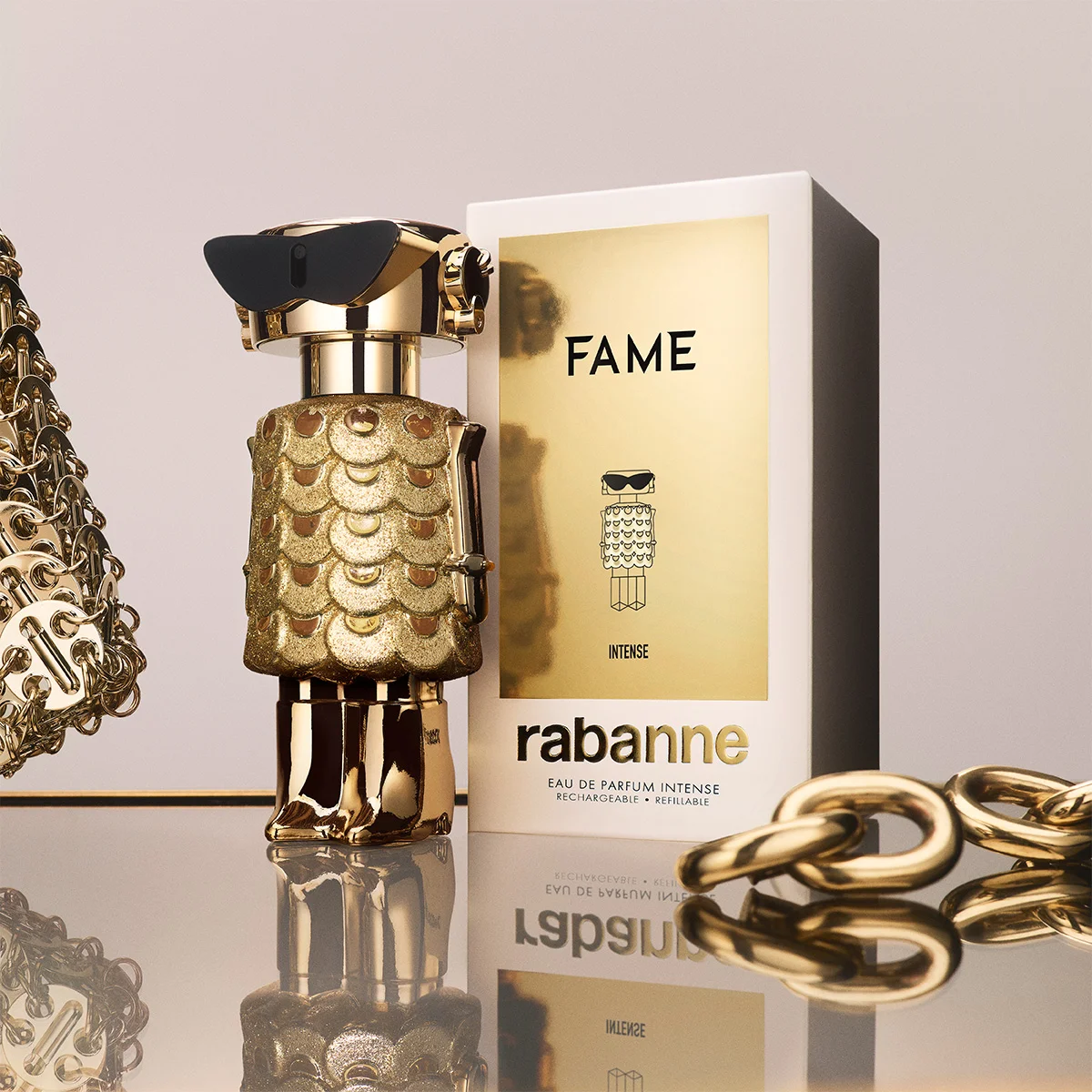 PERFUME RABANNE FAME INTENSE MUJER EDP 30 ML - 3