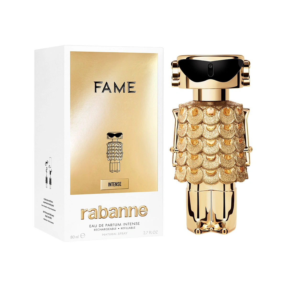 PERFUME RABANNE FAME INTENSE MUJER EDP 80 ML - 1