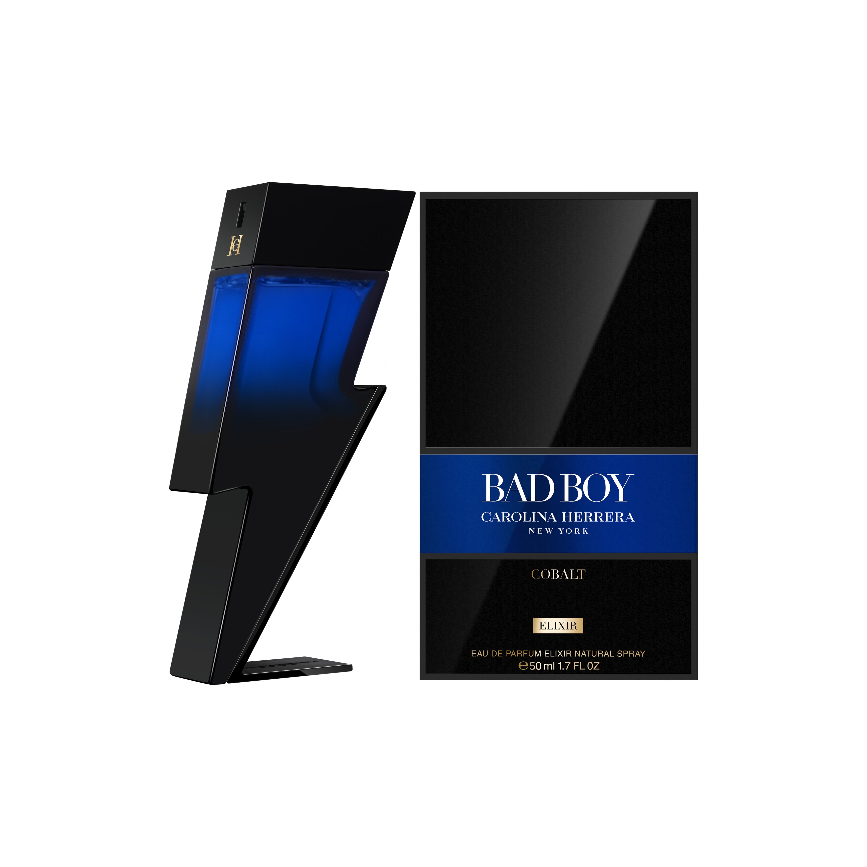PERFUME CAROLINA HERRERA BAD BOY COBALT HOMBRE EDP 50 ML - 1