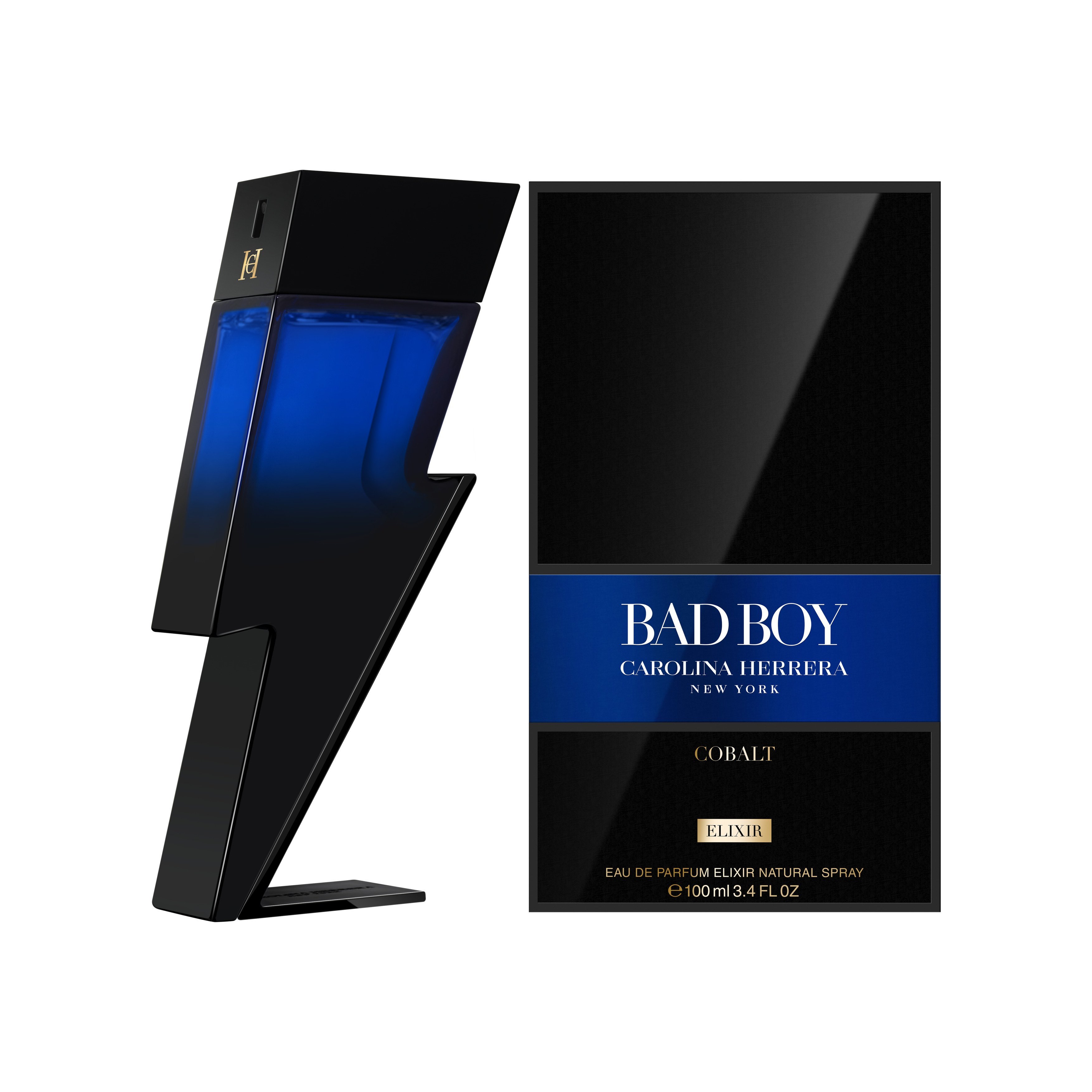PERFUME CAROLINA HERRERA BAD BOY COBALT HOMBRE EDP 100 ML - 1