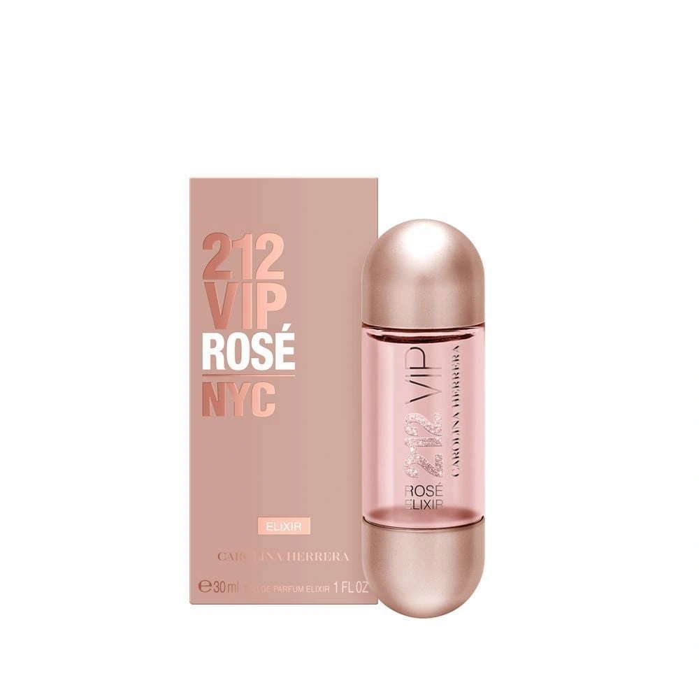 PERFUME CAROLINA HERRERA 212 VIP ROSE ELIXIR MUJER EDP 30ML - 1