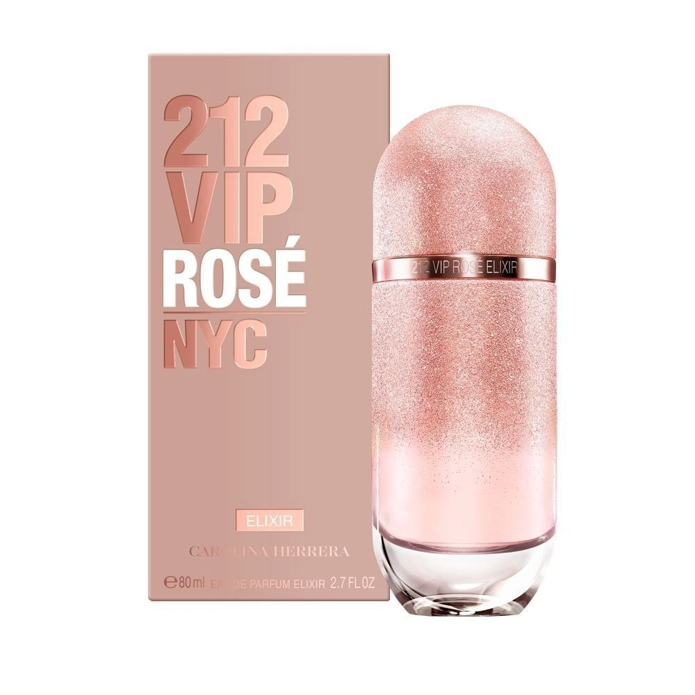 PERFUME CAROLINA HERRERA 212 VIP ROSE ELIXIR MUJER EDP 80ML - 1