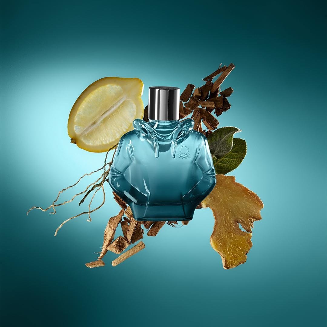 PERFUME BENETTON TRIBE COOL HOMBRE EDT 90 ML - 4