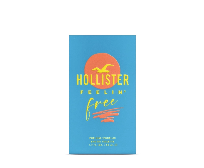 PERFUME HOLLISTER FEELING' FREE HOMBRE EDT 50ML - 2