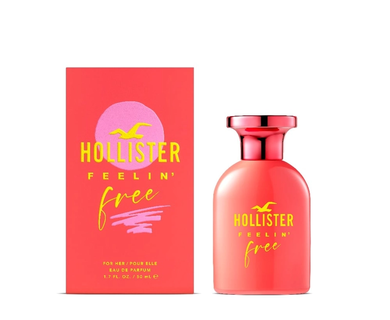 PERFUME HOLLISTER FEELING' FREE MUJER EDT 50ML - 3