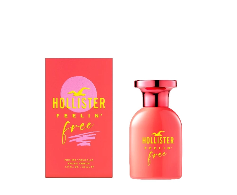 PERFUME HOLLISTER FEELING' FREE MUJER EDT 30ML - 3