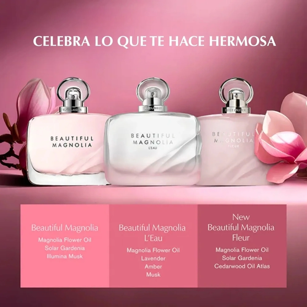 PERFUME ESTEE LAUDER BEAUTIFUL MAGNOLIA MUJER EDP 100ML - 5
