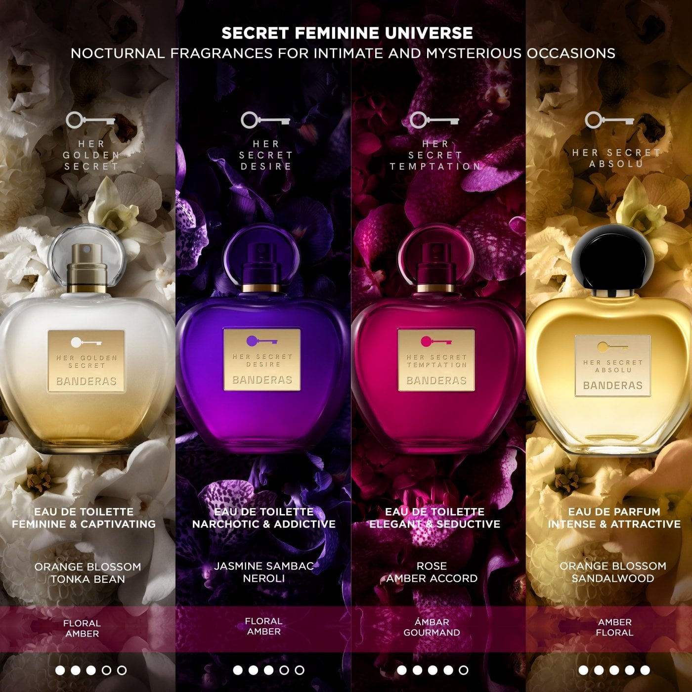 PERFUME BANDERAS HER SECRET ABSOLU MUJER EDP 50ML - 5