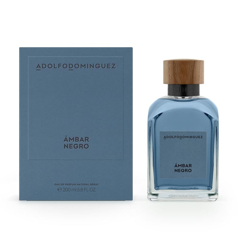 PERFUME ADOLFO DOMINGUEZ AMBAR NEGRO HOMBRE EDP 200 ML - 1