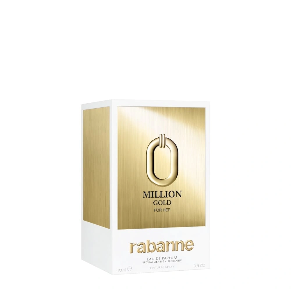 PERFUME RABANNE MILLION GOLD FOR HER MUJER EDP 90ML - 3