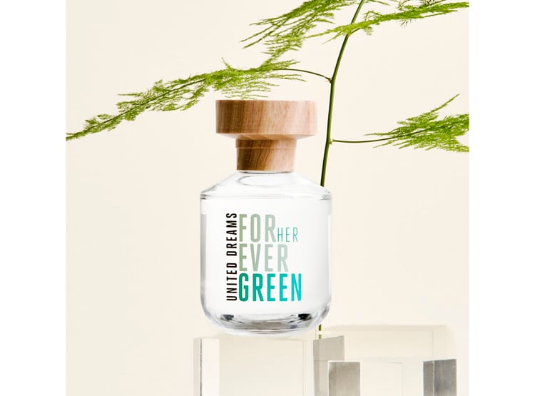PERFUME BENETTON UNITED DREAMS FOREVER GREEN HER MUJER EDT 80 ML - 3