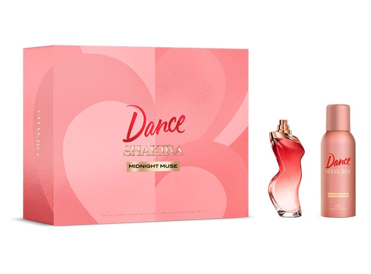 PERFUME SHAKIRA MIDNIGHT MUSE MUJER EDT 50 ML + DESODORANTE 150 ML - 1