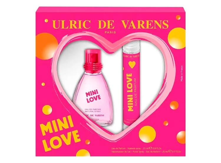 PERFUME ULRIC DE VARENS MINI LOVE SPRAY MUJER EDP 25 ML + 20 ML - 1
