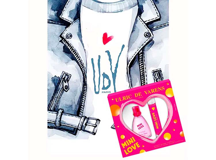 PERFUME ULRIC DE VARENS MINI LOVE SPRAY MUJER EDP 25 ML + 20 ML - 3