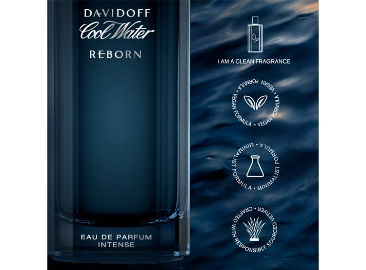 PERFUME DAVIDOFF COOL WATER REBORN INTENSE HOMBRE EDP 100 ML - 7