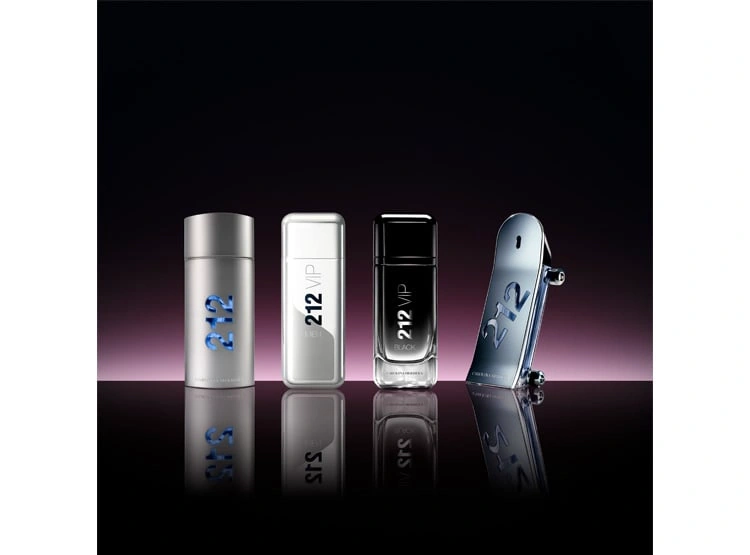 PERFUME CAROLINA HERRERA 212 VIP MEN HOMBRE EDT 100 ML - 4