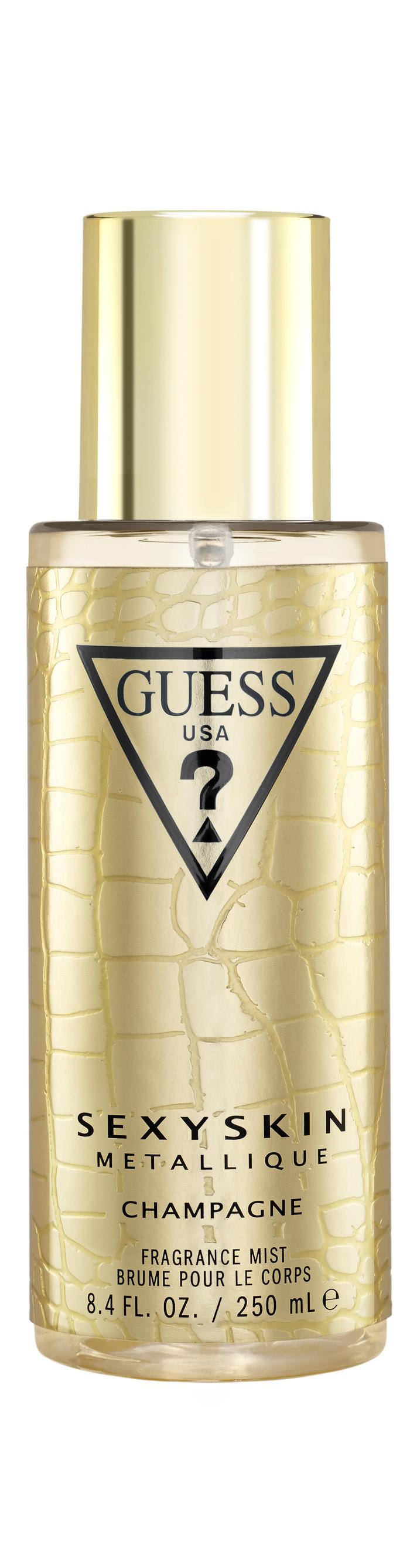 PERFUME GUESS SEXY SKIN METALLIQUE CHAMPAGNE MUJER BODY MIST 250 ML - 1