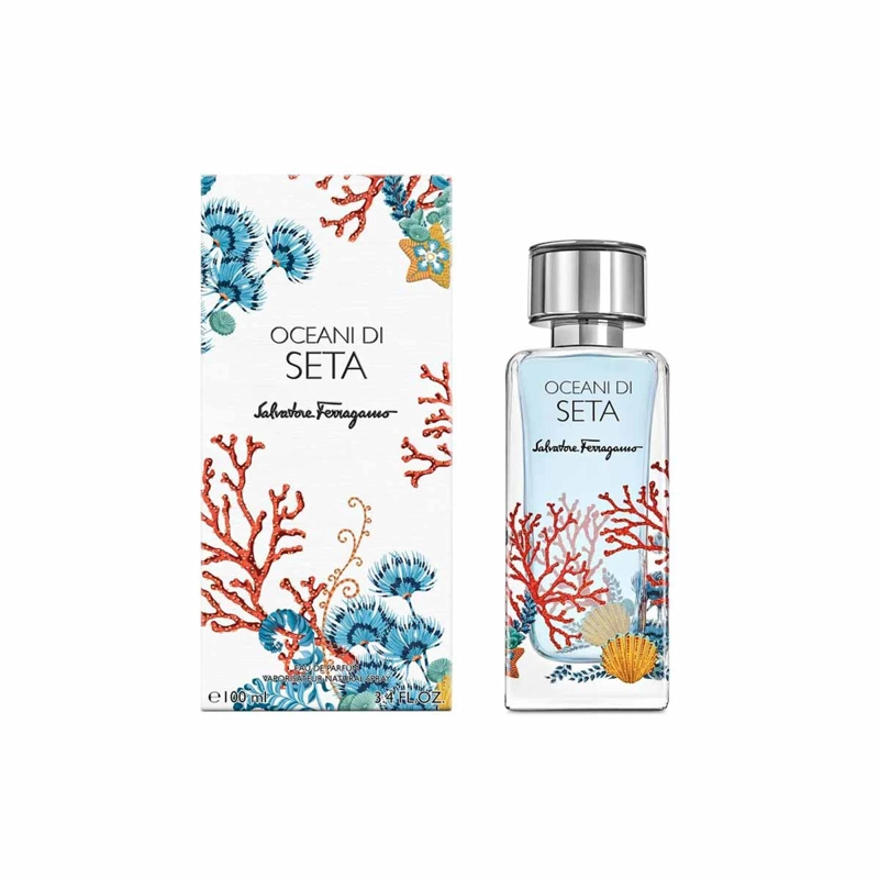 PERFUME SALVATORE FERRAGAMO STORIE DI SETA OCEANI UNISEX EAU DE PARFUM 100 ML - 1